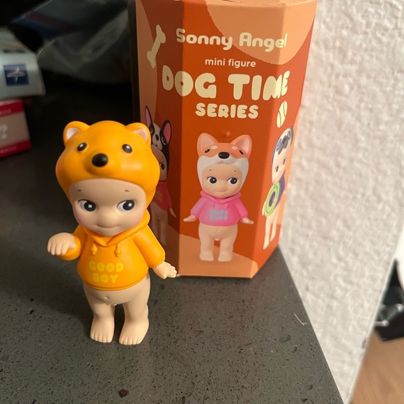 RARE! Lucky Orange Dog Sonny Angel - Picture 3 of 3